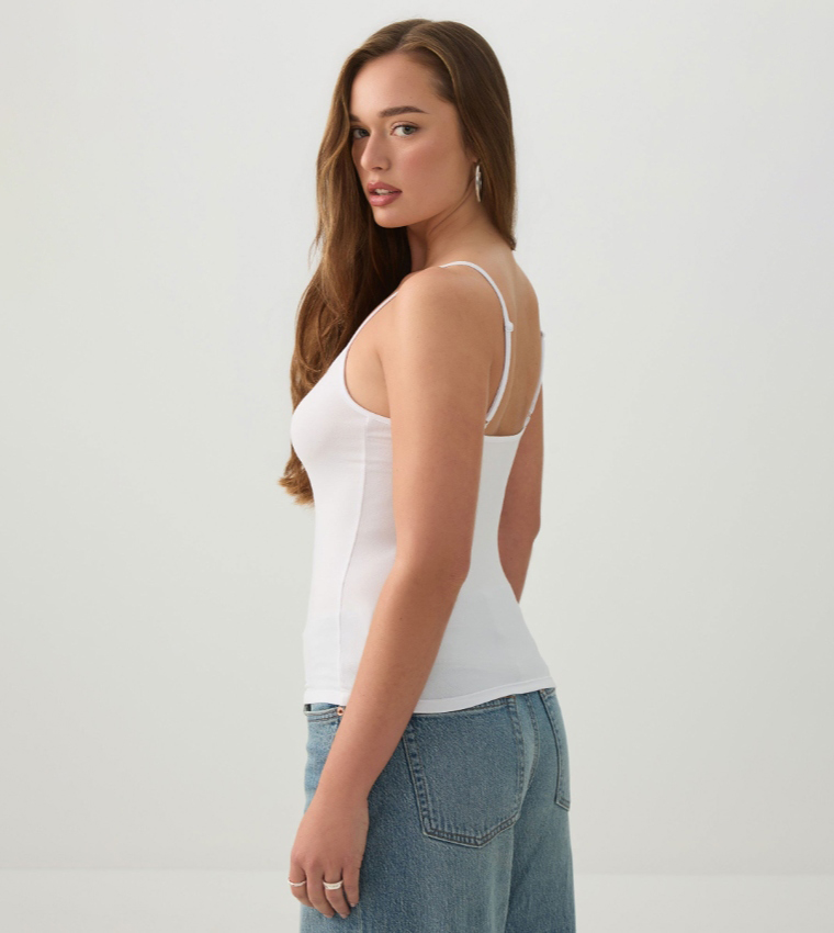 اردين  توبات بلا أكمام  - أبيض Sleeveless Tops