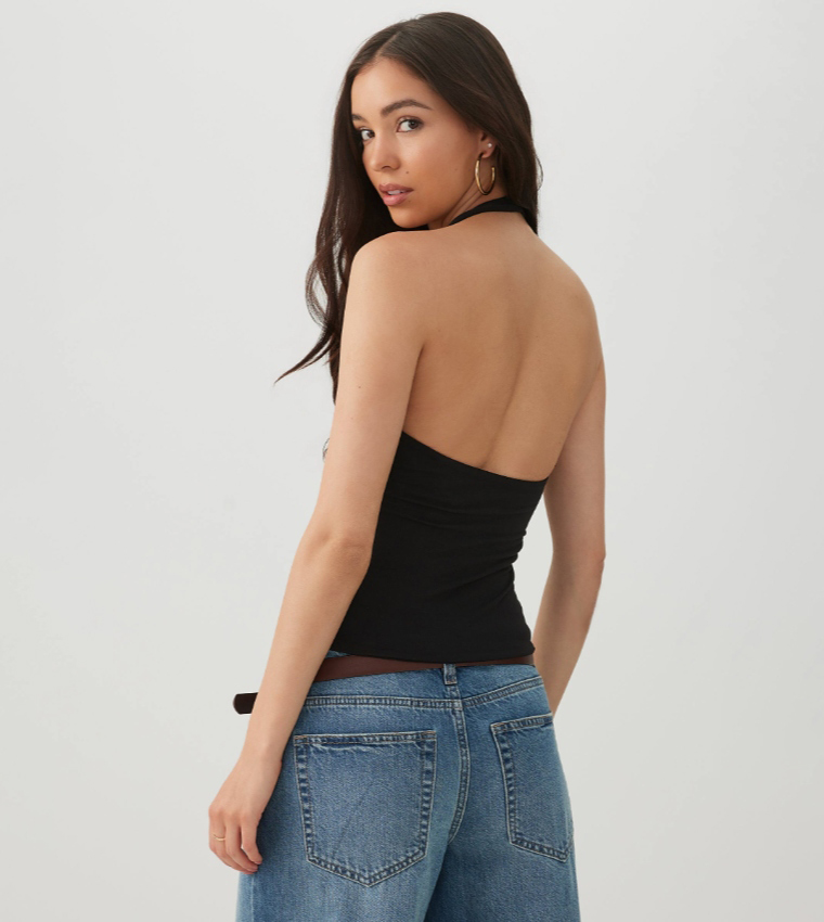 Ardene  Cropped Tops - BLACK Cropped Tops