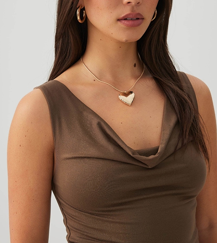 اردين  توبات بلا أكمام  - بني  Sleeveless Tops