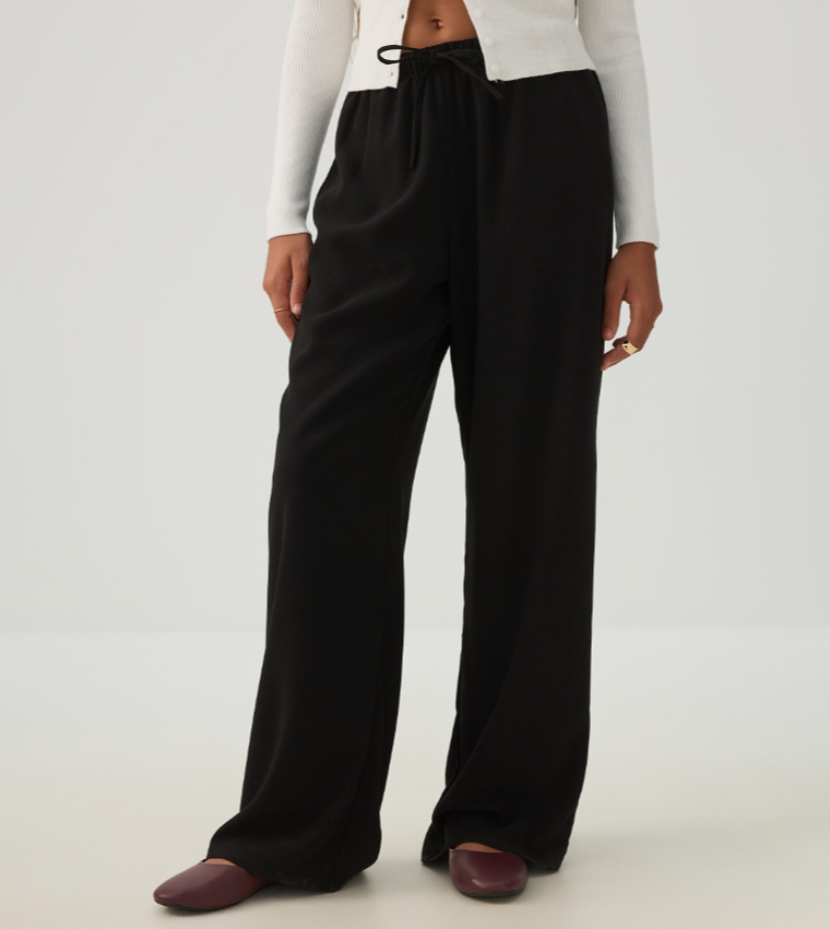Ardene  Casual Pants - BLACK Casual Pants