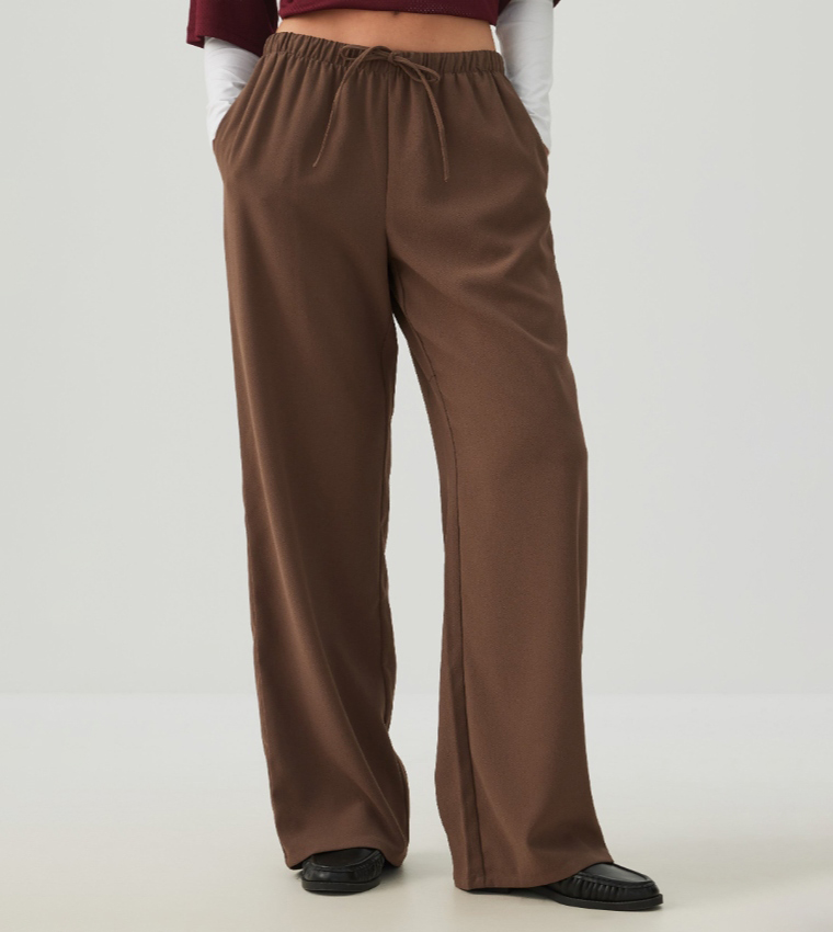 Ardene  Casual Pants - Brown Casual Pants