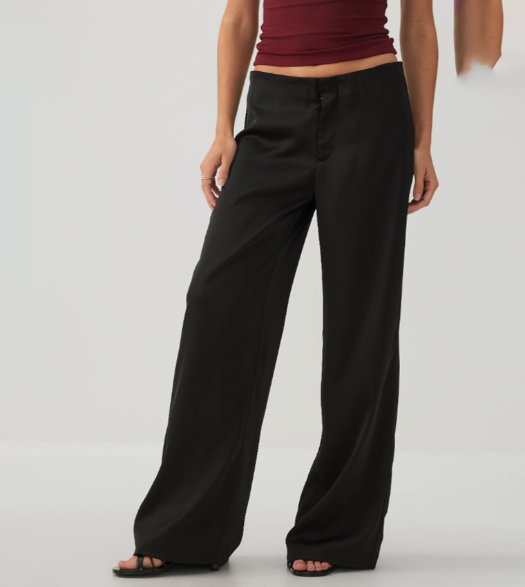Ardene  Casual Pants - BLACK Casual Pants