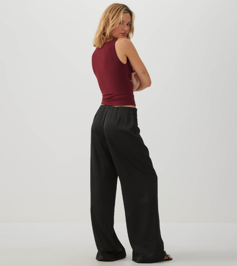 Ardene  Casual Pants - BLACK Casual Pants