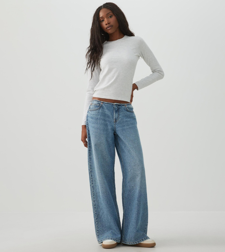 Ardene  Long Sleeve T-Shirts - White Long Sleeve T-Shirts