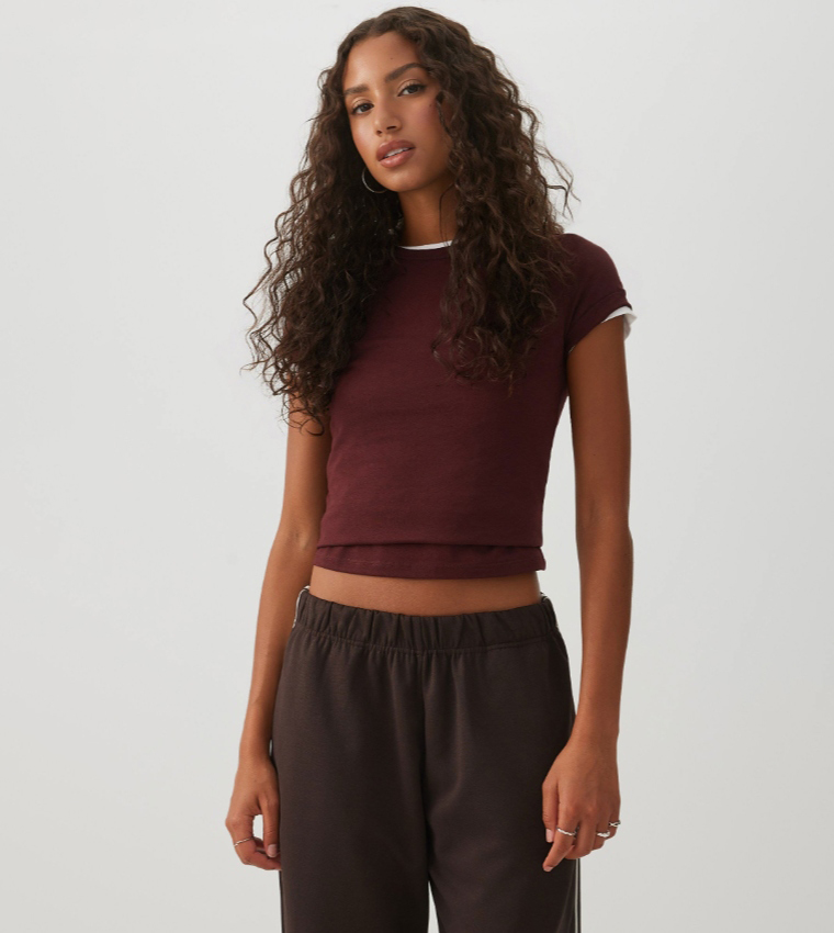 BASICORE™ Solid Crew Neck Slim Fit T-Shirt