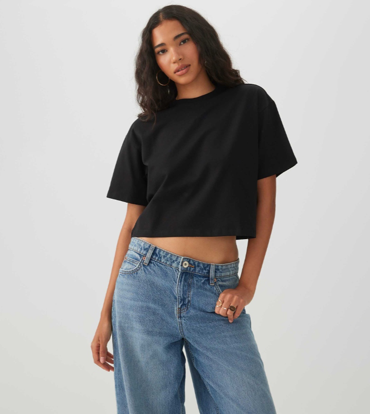 اردين  تيشيرتات  كم قصير  - أسود Short Sleeve T-Shirts