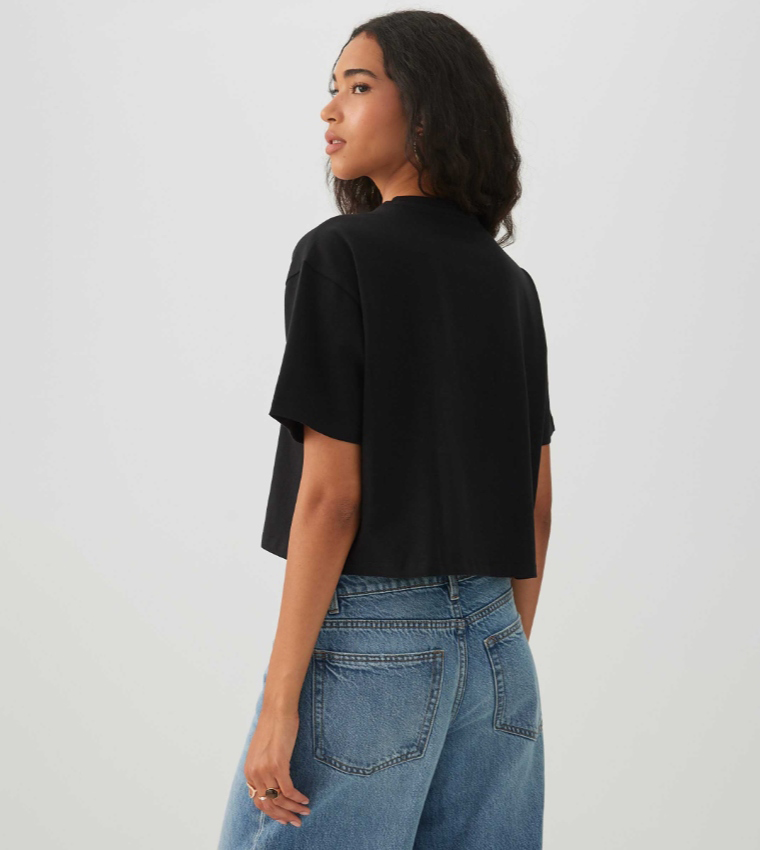 اردين  تيشيرتات  كم قصير  - أسود Short Sleeve T-Shirts