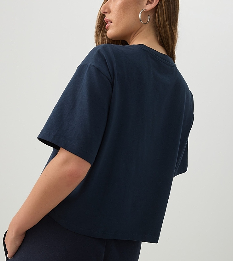 اردين  تيشيرتات  كم قصير  - أزرق Short Sleeve T-Shirts