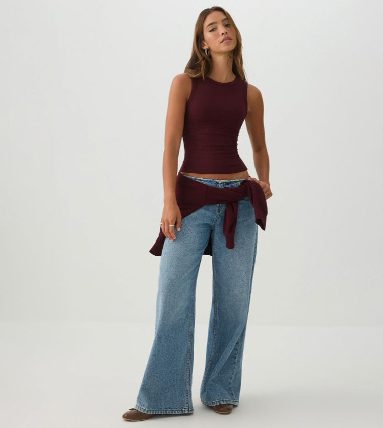 BASICORE™ Ribbed Tank Top