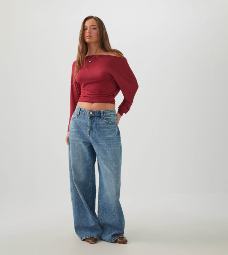اردين  توبات قصيرة - أحمر  Cropped Tops