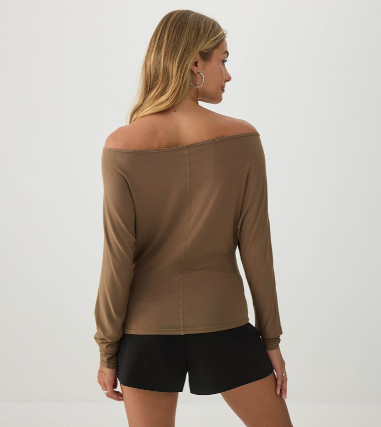 اردين  توبات قصيرة - بني  Cropped Tops