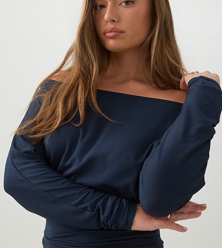 اردين  توبات قصيرة - أزرق غامق  Cropped Tops