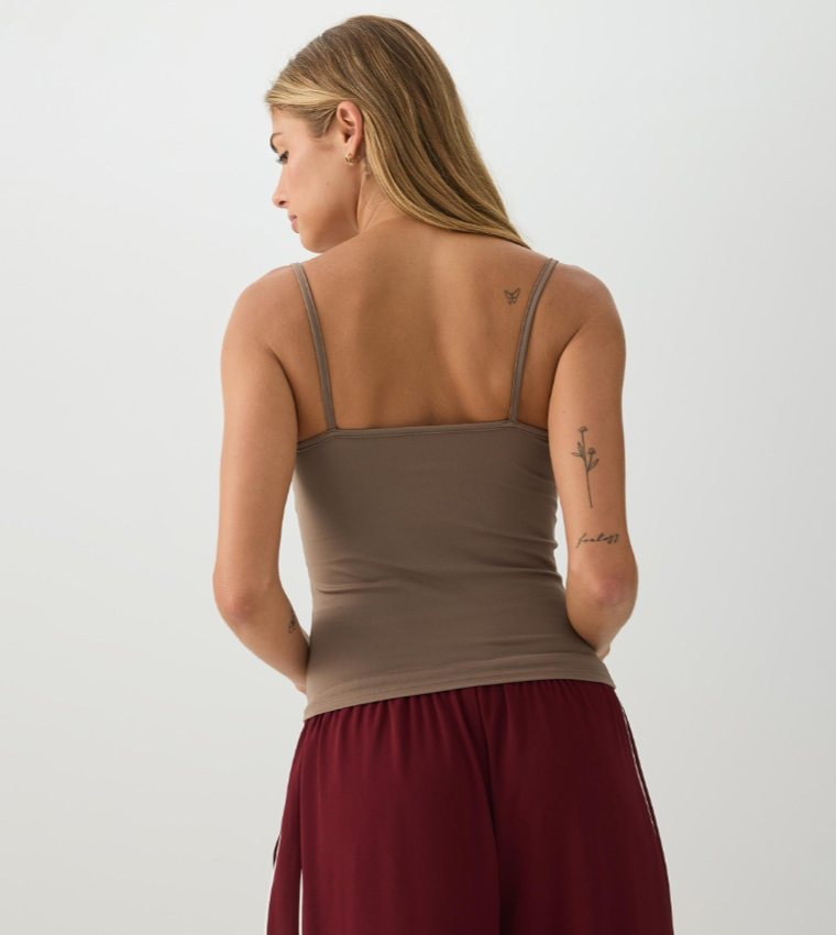 اردين  توبات بلا أكمام  - بني  Sleeveless Tops