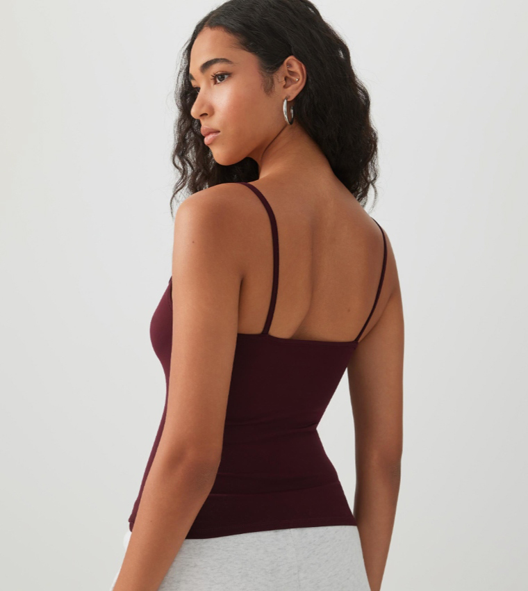 اردين  توبات قصيرة - بني محمر  Cropped Tops