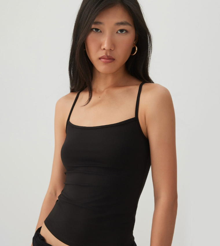Ardene  Sleeveless Tops - BLACK Sleeveless Tops