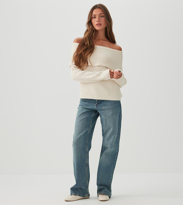 Ardene  Sweaters - Cream Sweaters