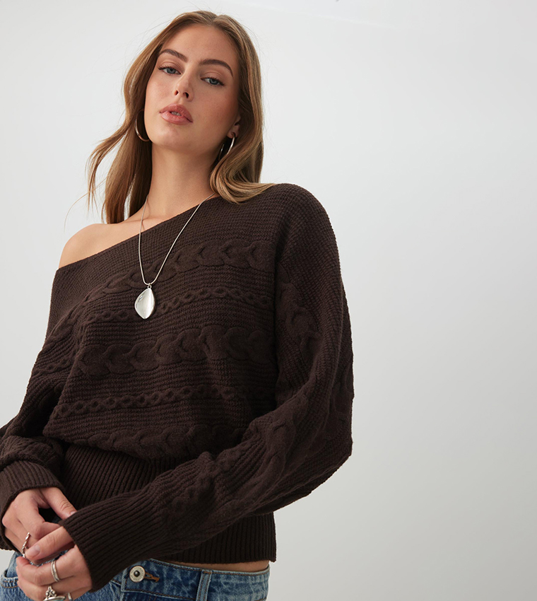 Ardene  Sweaters - Brown Sweaters