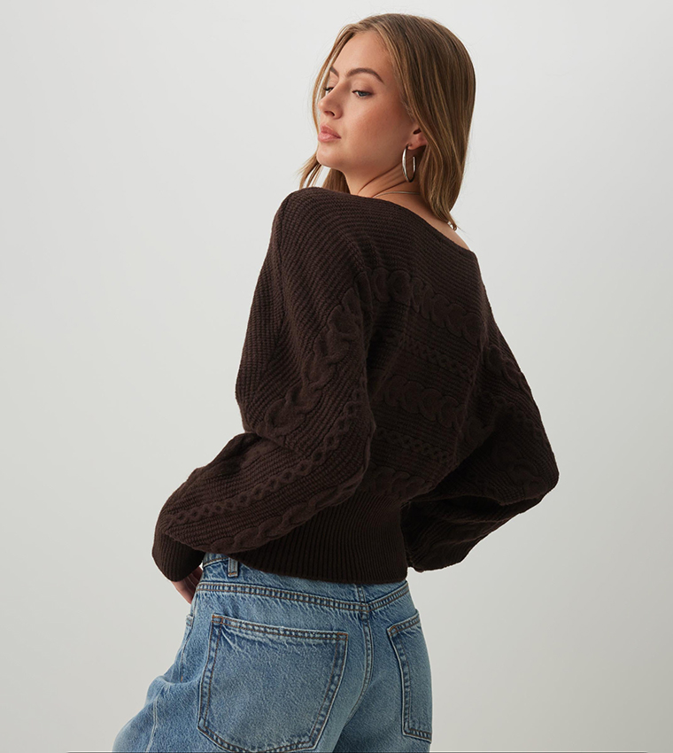 Ardene  Sweaters - Brown Sweaters