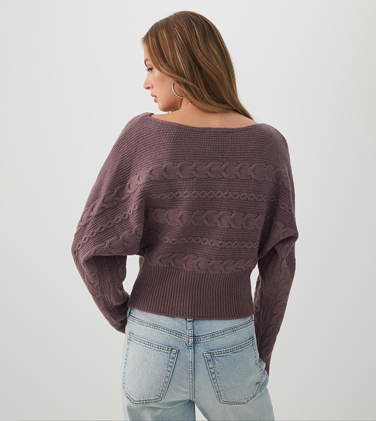 اردين  سترات - بنفسجي  Sweaters