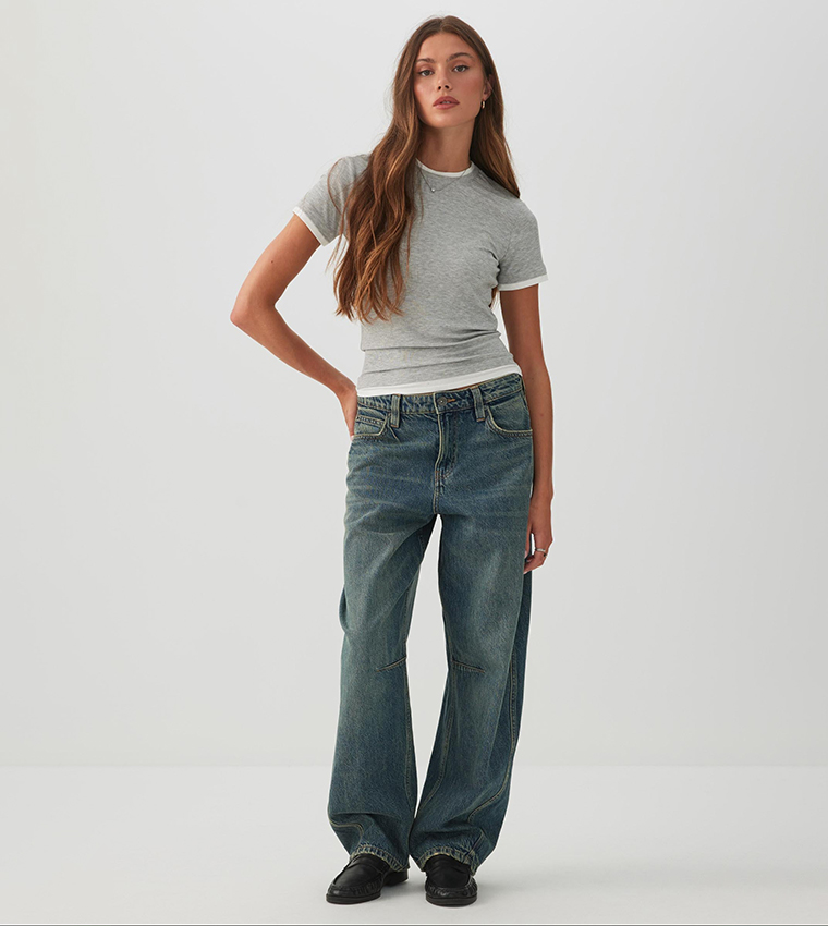 اردين  توبات كاجوال  - رمادي Casual Tops