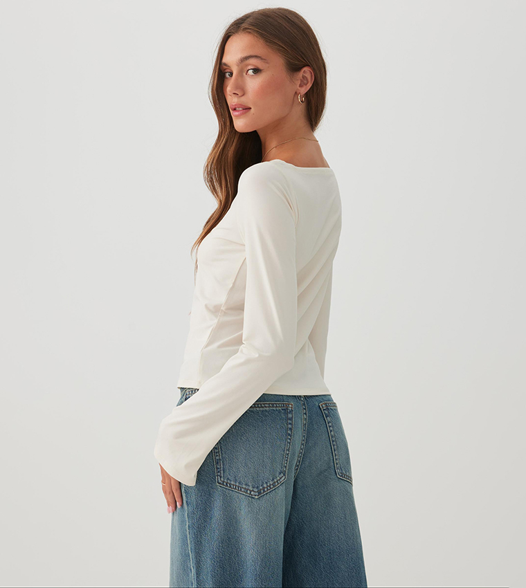 Ardene  Casual Tops - Off White Casual Tops