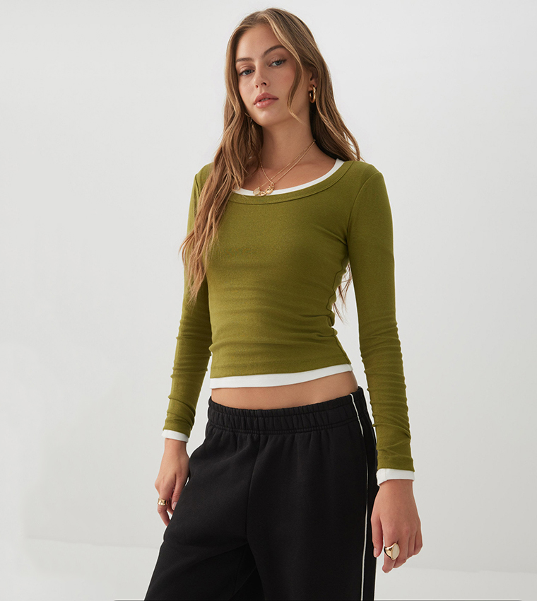 اردين  توبات كاجوال  - أخضر Casual Tops