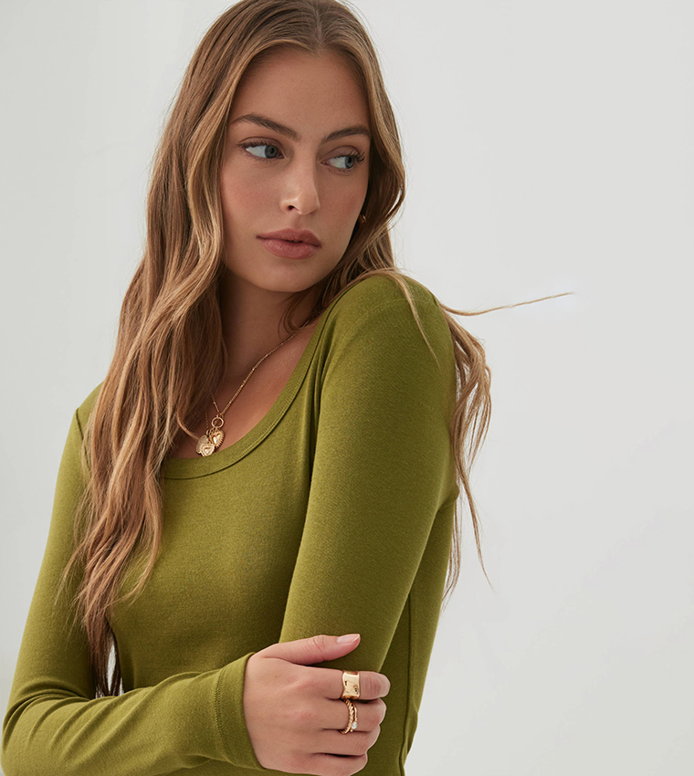 اردين  توبات كاجوال  - أخضر Casual Tops