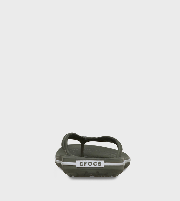 Crocs  Flip-Flops - Olive Flip-Flops