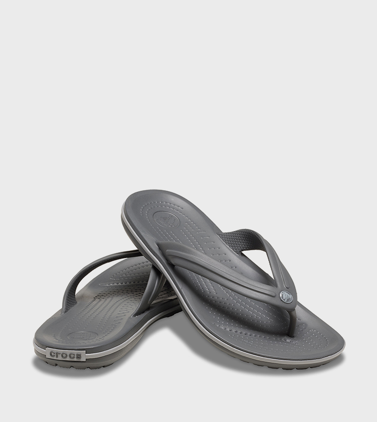 Crocs  Flip-Flops - Grey Flip-Flops