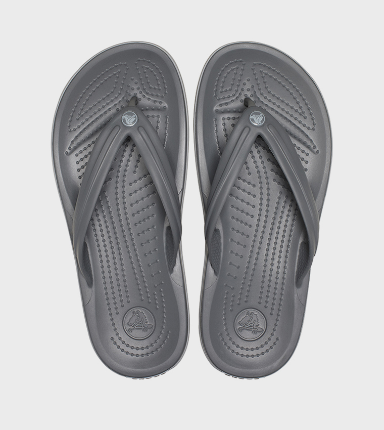 Crocs  Flip-Flops - Grey Flip-Flops