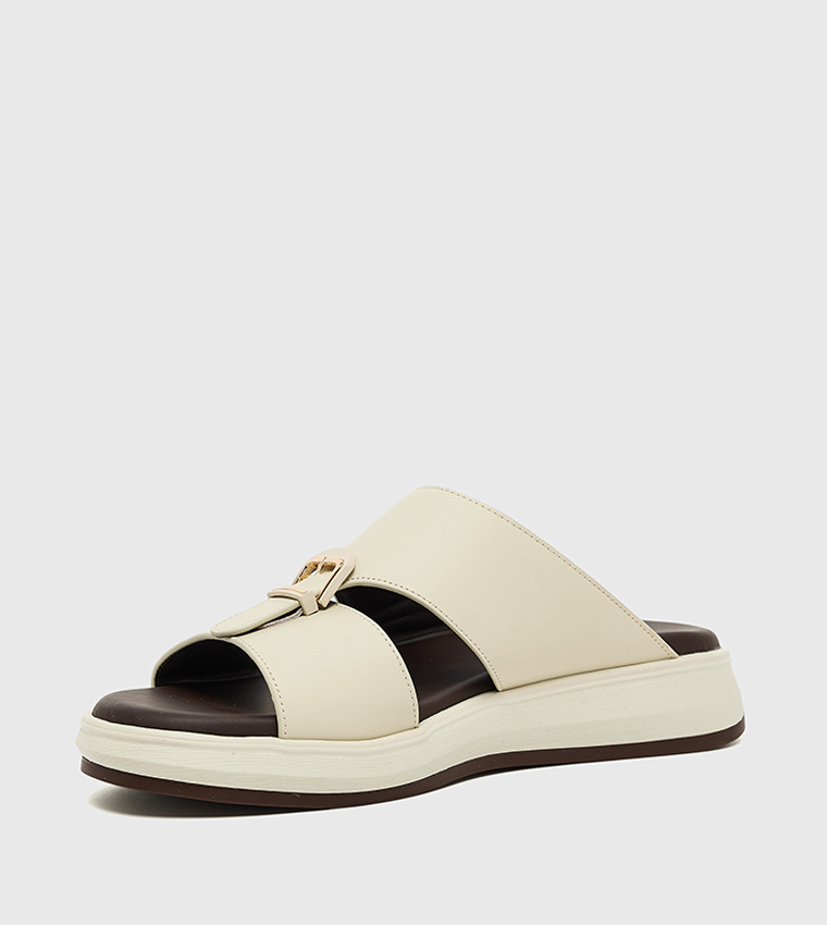 AL MAZYOON Textured Arabic Sandals