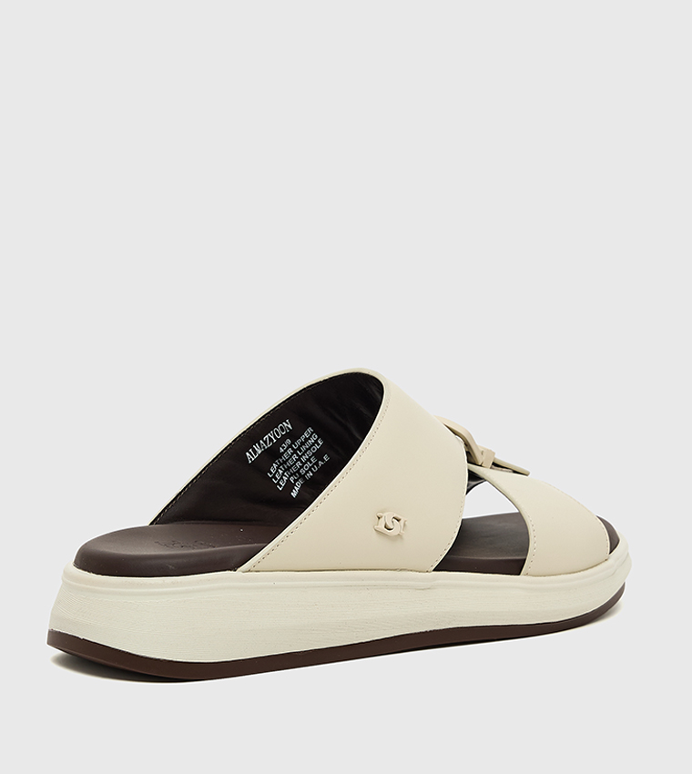 AL MAZYOON Textured Arabic Sandals
