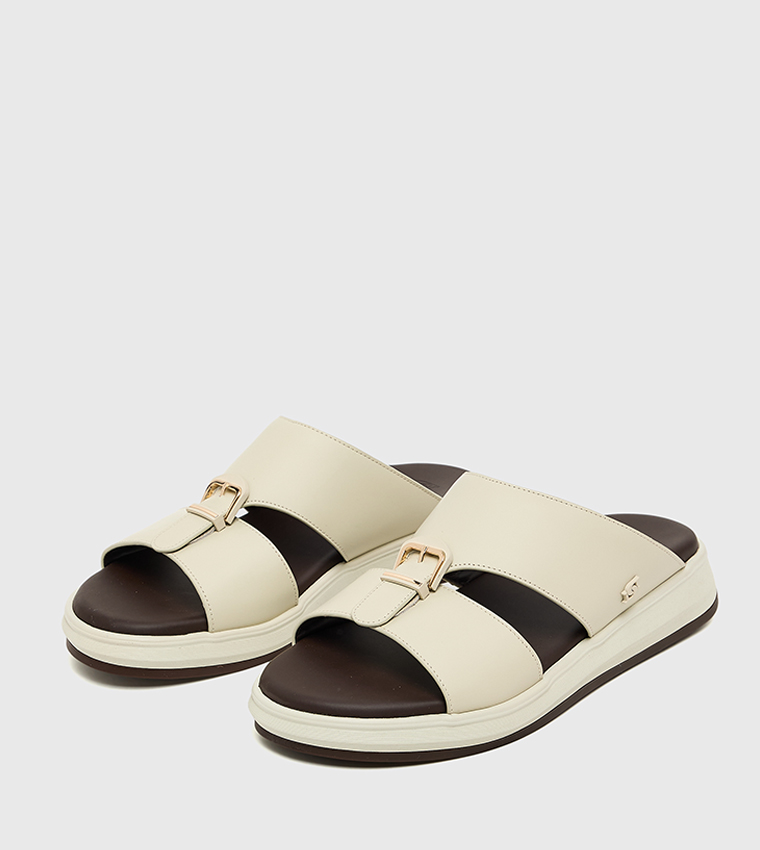 AL MAZYOON Textured Arabic Sandals