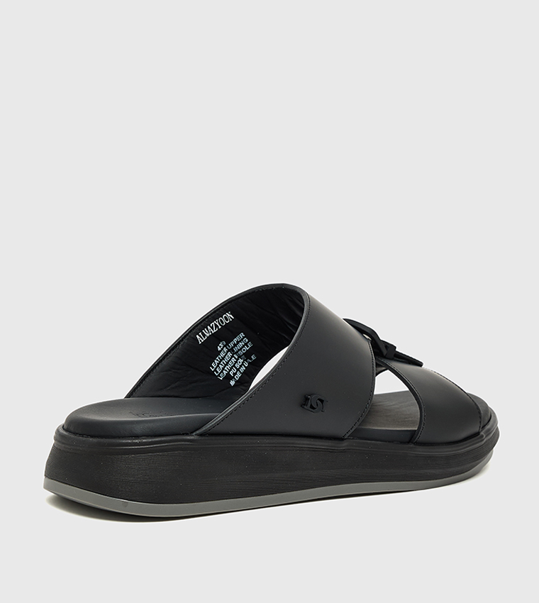 AL MAZYOON Textured Arabic Sandals