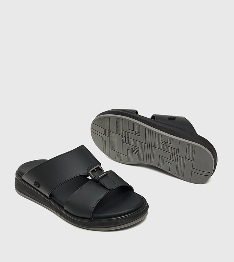 AL MAZYOON Textured Arabic Sandals