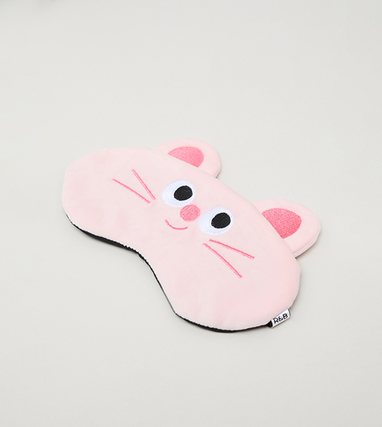 Embroidered Sleep Mask