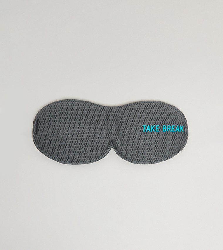 Embroidered Sleep Mask