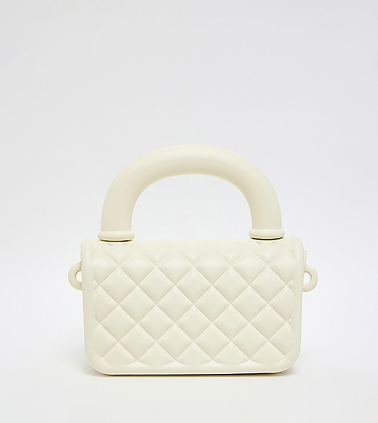 R&B  Shoulder Bag - Ivory Shoulder Bag