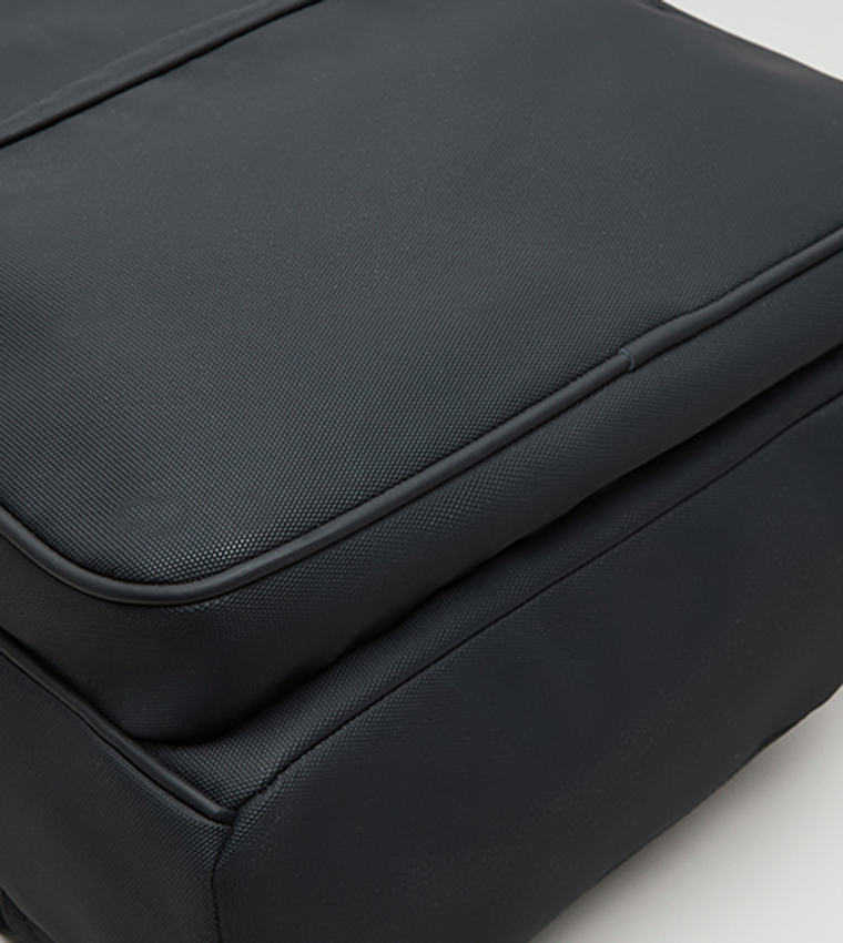Solid Zip-Around Backpack