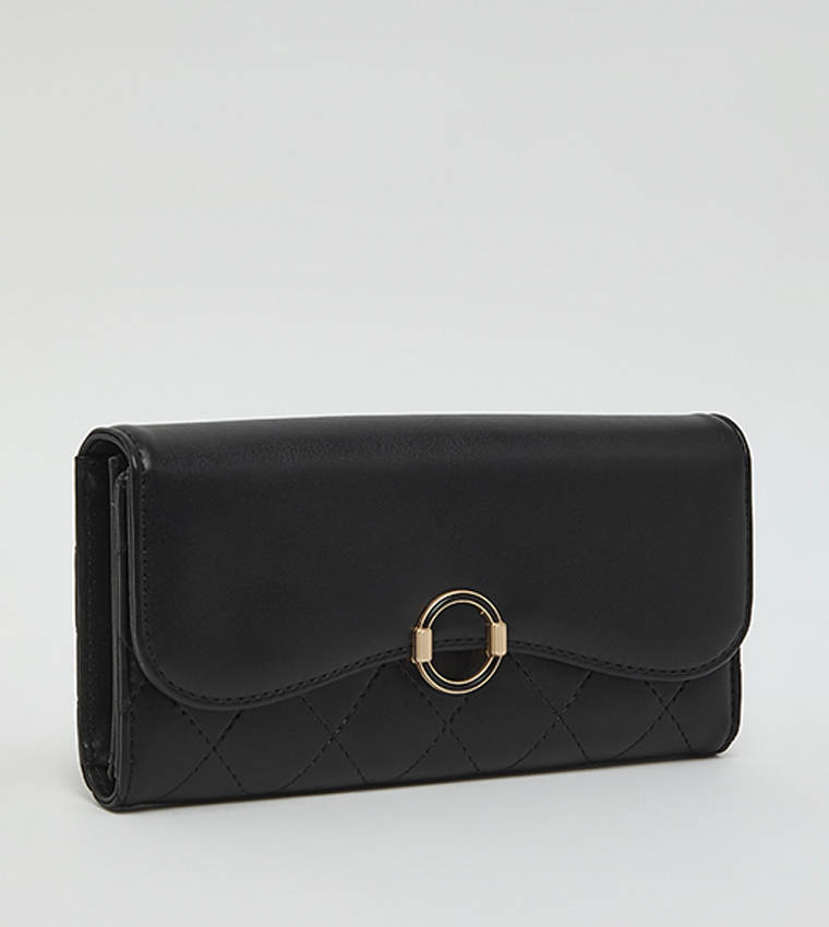 Solid Long Wallet