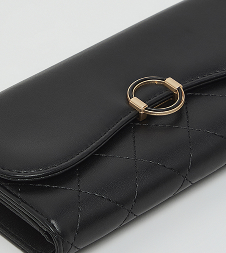 Solid Long Wallet