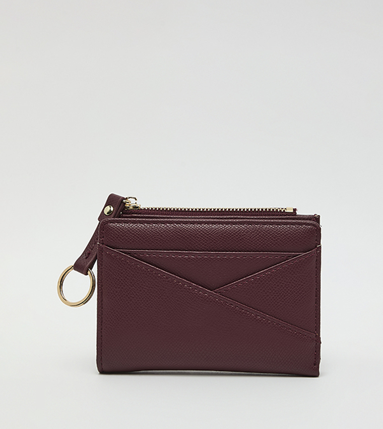Textured Mini Wallet