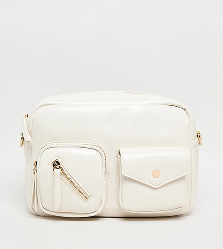 Solid Crossbody Bag