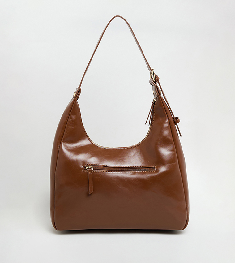 Solid Shoulder Bag