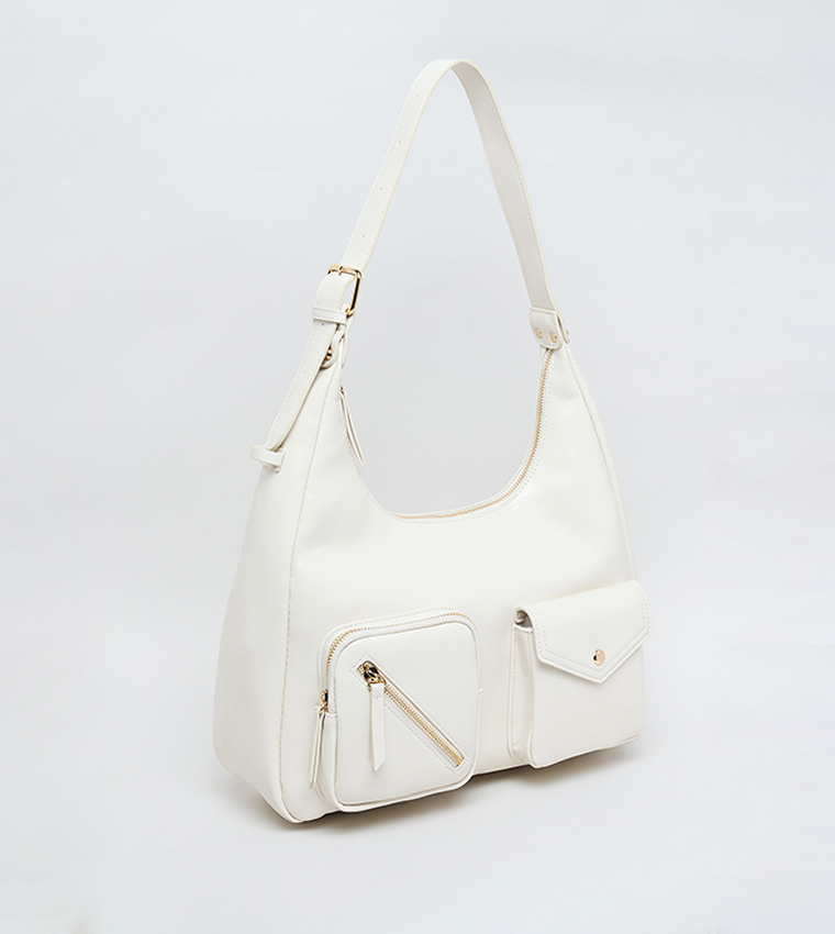 Solid Shoulder Bag