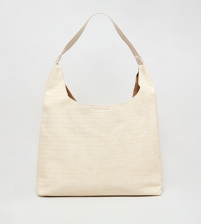 Braided Shoulder Bag Set