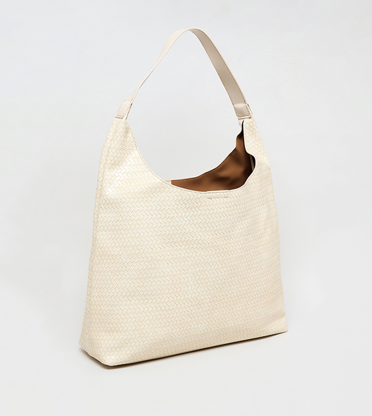 Braided Shoulder Bag Set