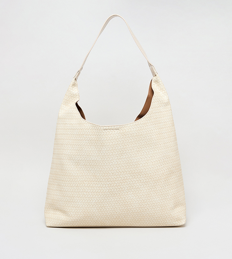Braided Shoulder Bag Set