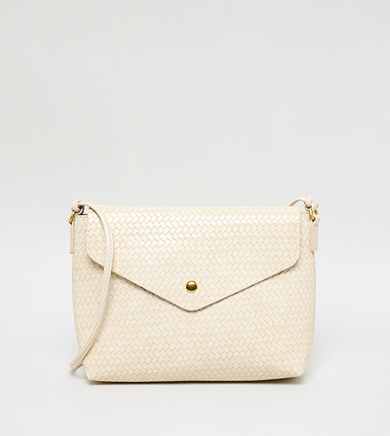 Braided Shoulder Bag Set