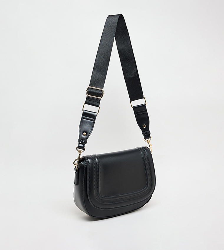 Solid Crossbody Bag